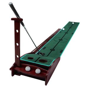 PGM GOLF | Auto Return Mini Real Wood Golf Practice Set