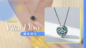 2026 Snake ~ Vital Flow Necklace【Way Fengshui Lifestyle】