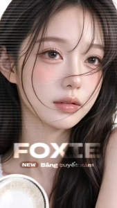 Xám băng tuyết Foxie - Luxury lens DOLL EYES