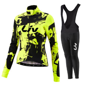 2026 LIV Autumn Spring Long Sleeve Women Cycling Clothing MTB Team Jersey Bike Riding Suit Breathable Bicycle Ladies SportsWear