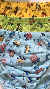 Agree Kids 6 Pcs CD Celana Dalam Anak Cowo Laki Laki Katun Motif Lucu Jepit Ukuran M L XL XXL
