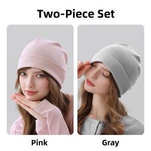 Mom Jane | Lightweight Windproof Thermal Hat Large Circumference Sleep Cap