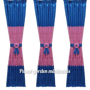 hordeng ikat Vita kupu kupu jendela minimalis terbaru kombinasi