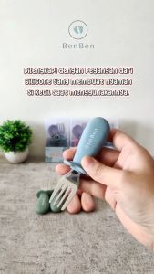 BenBen Premium Stainless Steel Spoon and Fork set with Case