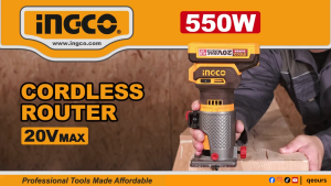 INGCO 20V CORDLESS ROUTER | BRUSHLESS MOTOR | CRLI34031 CRLI3403