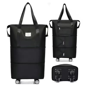 Large Capacity Detachable Travel Storage Bag Wheel Carryon Suitcase Organizer for Outdoor Travel Viaback H0113112106