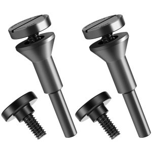 SI FANG 2 Packs Rotary Tool Mounting Mandrel for Cut-Off Wheels Compatible with Die Grinder Accessory for Power Tools