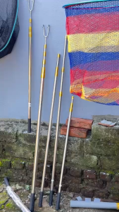 SÀO RÚT CÁN VỢT INOX ỐC 8  RÚT GỌN TIỆN LỢI CHO CÁC MẶT VỢT HAY HÁI TRÁI CÂY