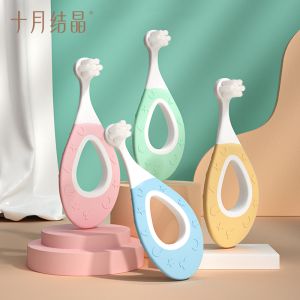 TEN-M JOURNEY Baby Toothbrush for 0-2 Years: A Safe & Sturdy Soft Bristle for Baby Teeth and Infant Gums - 2Pack