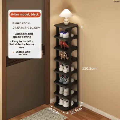 YIMEIYICHENG | Narrow Multilayer Shoe Rack