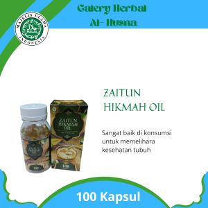 Zaitun Hikmah Oil isi 100 kapsul minyak zaitun ekstra virgin olive oil