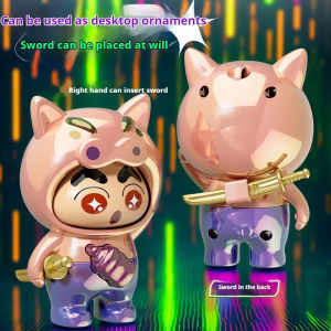 HLINKEY Car Decoration Pressing Face Changing Doll Blind Box Car Center Console Interior Creative Decompression Cute Expression Changing Toy Car Center Console Ornament Hanging Doll Keychain Doll