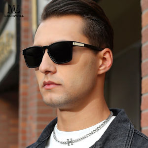 LouisWill Men’s Polarized Sunglasses Fashion Sunglasses Polarized Driving Sunglasses UV400 Color Change Sunglasses Cycling Riding Running Glasses for Men