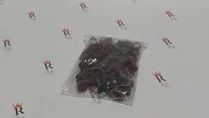 Refill Amplas Tuner Ring 120PCS 12PCS Mandrel Amplas Drum untuk Mini Grinder Kertas Pasir Gosok Bulat Drum