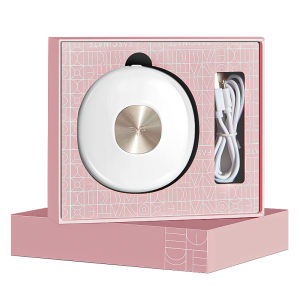 ASCINATE | Portable Handheld Smart Lighting Makeup Mirror Personal Care LED Foldable Compact Size Gift With Lighted Feature Macaron Color