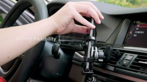 UGREEN Portable Car Phone Holder Car Mount Dock Cell Mobile Phone Holder Stand In Car Air Vent Mounts Docks Holders Car Inverted hook Cradle Auto Clamping Gravity Car Phone Mount Car Holder For SMARTPHONE HUAWEI VIVO OPPO SAMSUNG XIAOMI REALME ANDROID