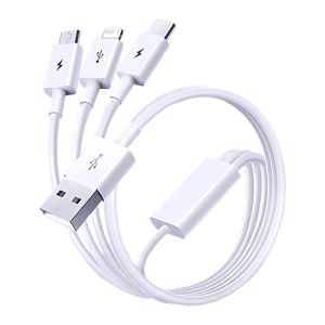 Multi-Function 3-in-1 Fast Charging Cable Adapter
