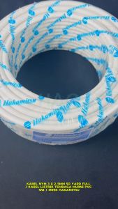 Kabel NYM 3 x 25mm 50 Yard Full / Kabel Listrik Tembaga Murni PVC SNI / Mrek Hakamitsu