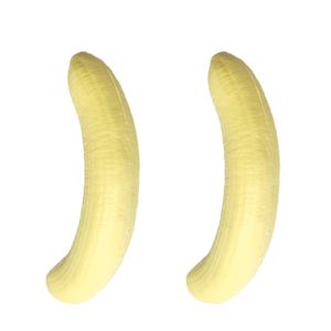 Kawaii Soft Banana Squishy Toy Slow Rising Yellow Banana Flesh Rebound Squeeze Toy Anti Stress Release Ball Hand Relax Gifts