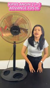 Advance TDS16 Kipas Angin Dinding Tembok / Meja / Berdiri Besi 3 in 1 - 16 inch - FREE ONGKIR