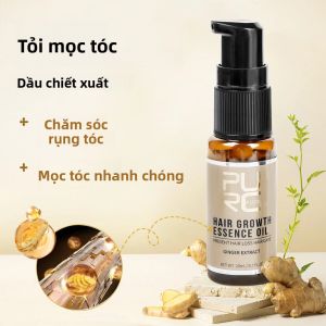 Dầu Mọc Tóc PURC Gừng 20ml Điều Trị Rụng Tóc Nhanh Chóng Cho Nam & Nữ Làm Chắc Khỏe Chân Tóc Sản Phẩm Chăm Sóc Tóc