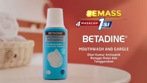 Betadine Mouthwash 100ml / obat kumur