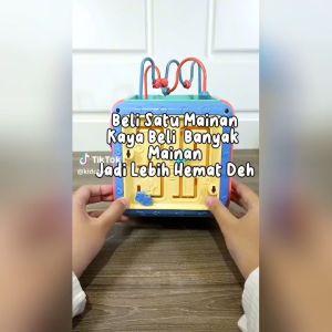 Hexahedral 6 Sisi Mainan Edukasi Anak 1-3 Tahun & Hadiah Ulang Tahun