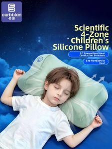 Curbblan | Supportive Cervical Spine Pillow for Toddlers Over 1 Year All Seasons Washable