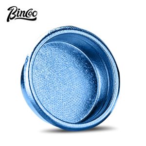 BINCOO Titanium Coffee Portafilter Powder Bowl Espresso Machine Handle Powder Cup Precision Integrated Espresso Machine Portafilter Accessory