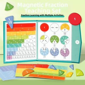 JIFANPAUL | Magnetic Fraction Teaching Aid Addition and Subtraction Demonstrator