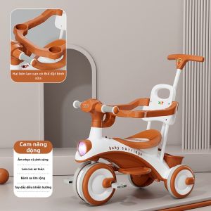 ZSVIP | Xe Đạp Ba Bánh Âm Nhạc Đa Năng Cho Trẻ Em