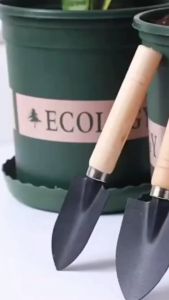 Alat Berkebun Mini Garden Tool Set 3 In 1 Garden Tools Peralatan Berkebun Mini isi 3 Set Sekop Cangkul Mini Einstein-Store