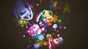 YHLAMP 16 Patterns LED Projection Light: Perfect for Your Holiday & Party Decor