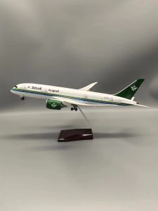 47CM Scale Aircraft 787 Saudi Arabian Airlines B787 Airplane Model Dreamliner Resin Replica Miniature Plane Collected Gift