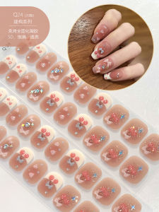 Ngoại Cỡ Thường Duyuere Gel UV Nail Art Stickers 3D Nổi Ánh Sáng Chớp Ánh Sáng Chớp Người Tiên Mùa Thu Đầu Tiên Gel Toàn Bộ