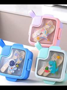 【SHOPLUS】Kids Lunch Box Food Container Bekas Makanan Children School Lunch Box Bekal Makanan 便当盒 HL2085