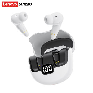 Lenovo | Lenovo LE235 True Wireless Earphones Gaming Low Latency 2.4G Dongle Bluetooth 6.0 Headphone HiFi Stereo Music TWS Earbuds Choice