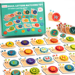 Đồ Chơi Gỗ Montessori Phân Loại Màu Sắc Và Ghép Chữ Cái Hình Ốc Sên Đồ Chơi Giáo Dục Sớm Cho Trẻ Mới Biết Đi Hoạt Động Học Tập Mầm Non