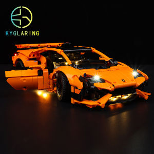KEYUN | Orange LED Light Kit for LEGO Technic 42196