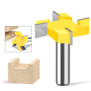 เครื่องมือสำหรับที่ตัดงานไม้และล้างหัวได้สำหรับงานแกะสลักเครื่องตัดมิลลิ่งแท่นจัดวางดอกสว่านงานไม้เจาะรูขนาด1/2มม. 12มม.