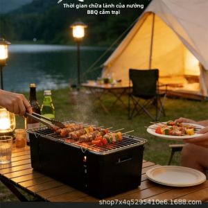 KAIPAQI | Portable Charcoal BBQ Grill for Camping Picnic