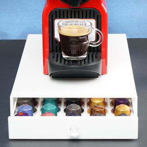 Nespresso Capsule Coffee Storage Box Display Stand Drawer Organizer Coffee Machine Base Holder Nestlé Speciality Coffee Accessories