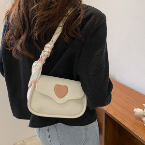【YIDEA Hongkong】túi Kẹp Nách Nữ Túi Đeo Phong Cách Hàn Quốc Túi Đeo Vai Dễ Thương Da Mềm Túi Đeo Chéo Thiết Kế Mới