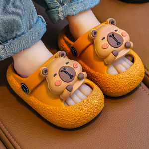 Childrens Sandals Anti-Slip Beach Shoes Clog Style EVA Material Summer Slippers for Boys And Girls Toddler Baby Hole Shoes