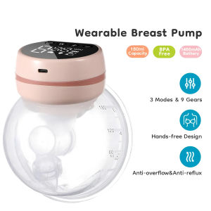 Wearable Electric Breast Pump - Painless Fully Automatic Hands-Free Milk CollectorComfortable Breastfeeding Assistant