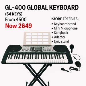 GL-400 Global Digital Keyboard Stand 54 Keys w/ More Freebies