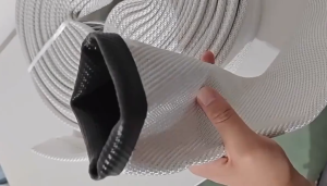 สายส่งน้ำ 1/2/3นิ้ว 10-100 เมตร สายยางดับเพลิง (สีขาว) รุ่น Super สายส่งPE หนาพิเศษ ทนทาน (24Bars) สายผ้าใบ แรงดันสูง สายดับเพลิง สายยางรดน้ำ