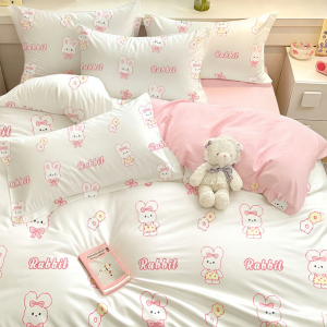 MANJIELI | Bộ Đồ Chăn Drap Gối Dùng Cho Khách Sạn Thân Thiện Với Việc Đi Du Lịch