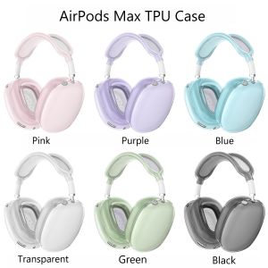 Áp Dụng Để Apple Airpod Max Đầu Gắn Trái Tim Phong Cách Bảo Vệ Bìa Phổ Earmuffs TPU Trong Suốt Bộ Ba bộ chi tiết