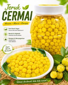 Jeruk Pelbagai Jenis Buah - Buahan / Jeruk Mangga Cermai Anggur Bidara / Pickles